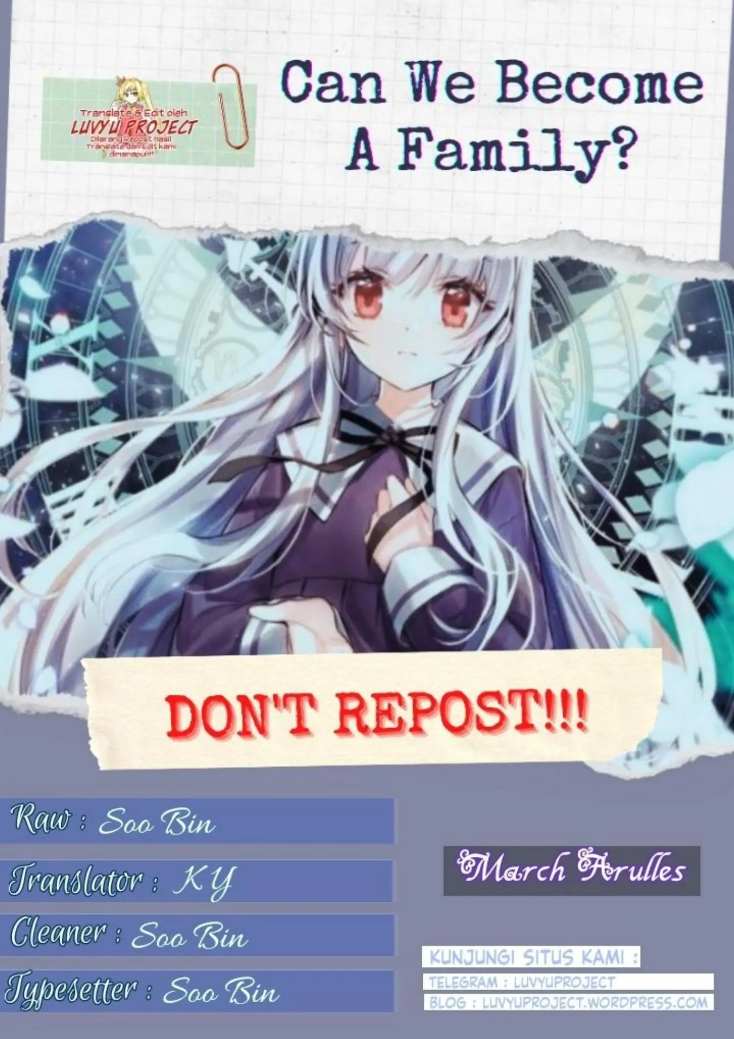 Can We Become a Family? [Luvyu Project]-Chapter 2